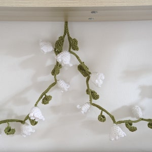 Lily of the valley flower fairy string lights