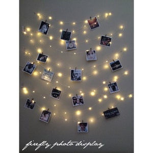 Fairy Lights Photo Display: 30ft String Lights, Dorm Decor